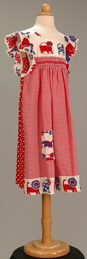 Primary view of object titled 'Little Girl's Dress'.