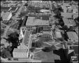 Primary view of [Aerial of Administration and Student Union Buildings]