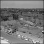 Photograph: [Aerial view of Biology Building construction 7]