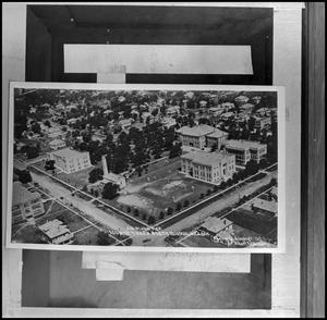 Primary view of object titled '[Campus aerial, North Texas State Normal College]'.