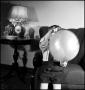Photograph: [Edward Krent with a balloon, 3]