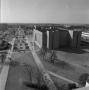 Primary view of [Overhead view of Jody's Fountain and Willis Library, 2]