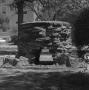 Photograph: [Rock structure on the UNT campus, 8]