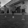Thumbnail image of item number 1 in: '[Cheerleaders practicing together, 5]'.