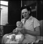 Photograph: [Mary Krent and baby Junebug, 2]