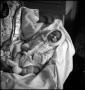 Photograph: [Baby Junebug sleeping in a blanket]