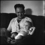Thumbnail image of item number 1 in: '[Joe Clark and Junebug on a couch, 8]'.