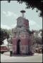 Photograph: Town clock, plaza with Walter Zichner