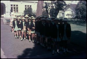 Primary view of object titled 'School girls in Capetown'.
