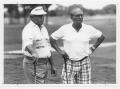 Photograph: [Robert Loggia Standing on a Golf Course]