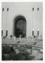 Photograph: [Students walking past Willis Library and Library Mall #1]