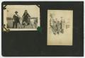 Photograph: [Album page with three photos "horse"]