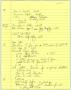 Primary view of [Handwritten notes and to-do lists for the Lesbian Gay Political Coalition]