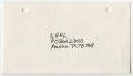 Text: [Envelope labeled to LGRL in Austin]