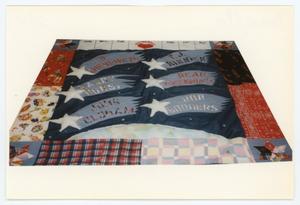 Primary view of object titled '[AIDS Memorial Quilt Panel for Rob Borders]'.