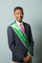 Primary view of [Portrait of Tre, student nominated for the 2015 UNT Homecoming Court]