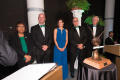 Photograph: [Lesli Robertson and Faculty Award Attendees]