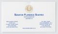 Primary view of [Senator Florence Shapiro Business Card]