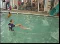 Video: [News Clip: Infant swimming]