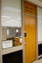 Photograph: [Close shot of door to UNT Archives department]