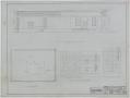 Technical Drawing: Dillingham Ice Cream Building, Abilene, Texas: Roof Plan & Elevation …