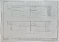 Technical Drawing: First State Bank Building, Big Springs, Texas: First Floor & Basement…