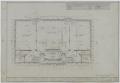 Technical Drawing: Plans For A 5 Room School Building With Auditorium, Tiffin, Texas: Fl…