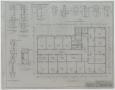 Technical Drawing: Five Story Store And Office Building, Coleman, Texas: Typical Floor P…