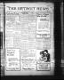Primary view of The Detroit News (Detroit, Tex.), Vol. 1, No. 19, Ed. 1 Thursday, August 9, 1928