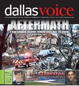 Primary view of object titled 'Dallas Voice (Dallas, Tex.), Vol. 32, No. 37, Ed. 1 Friday, January 22, 2016'.