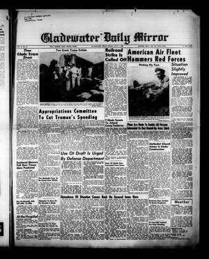 Primary view of object titled 'Gladewater Daily Mirror (Gladewater, Tex.), Vol. 2, No. 94, Ed. 1 Friday, July 7, 1950'.