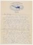 Primary view of [Letter from Delnar Werner to Mickey McLernon, December 14, 1943]