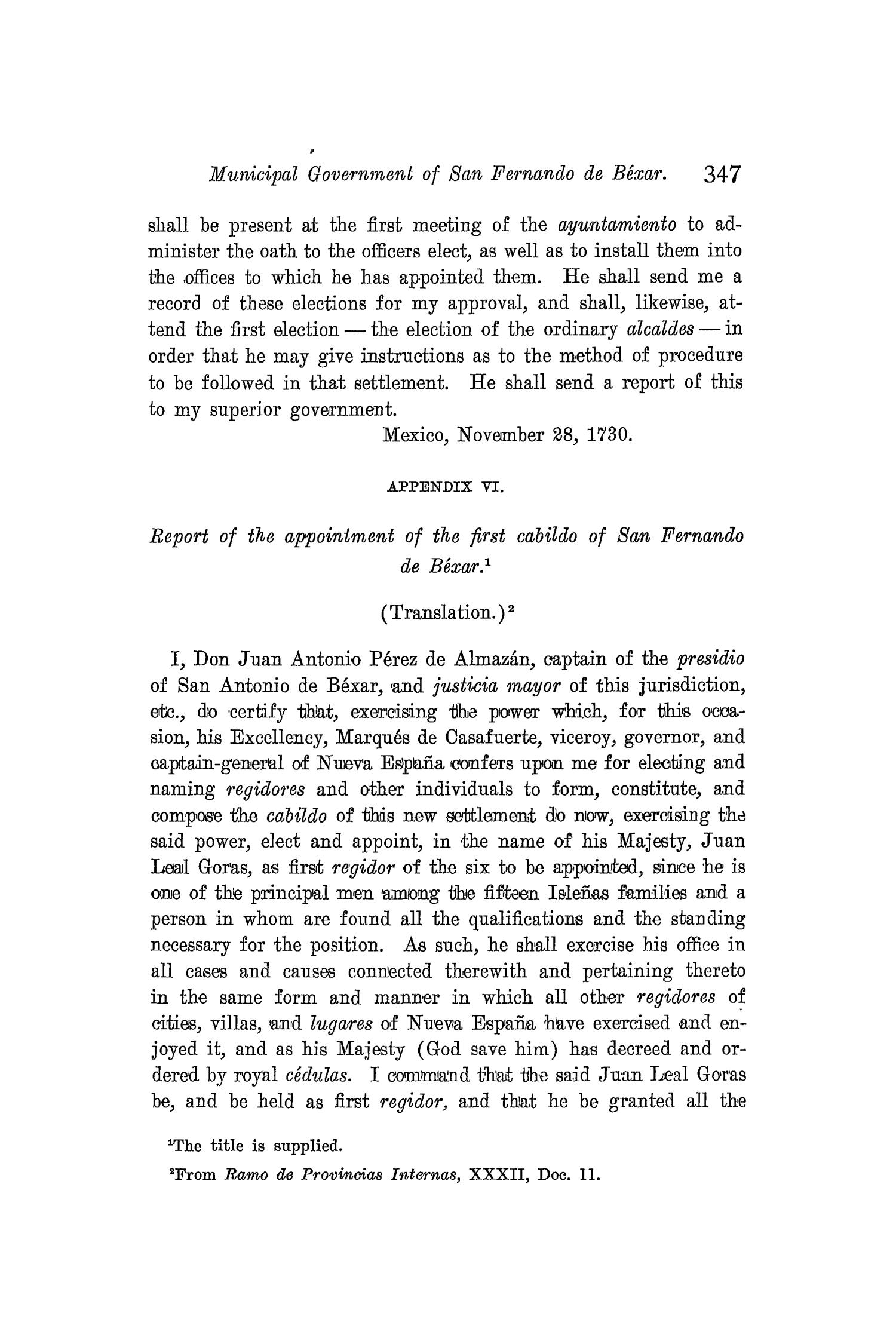 The Quarterly of the Texas State Historical Association, Volume 8, July 1904 - April, 1905
                                                
                                                    347
                                                