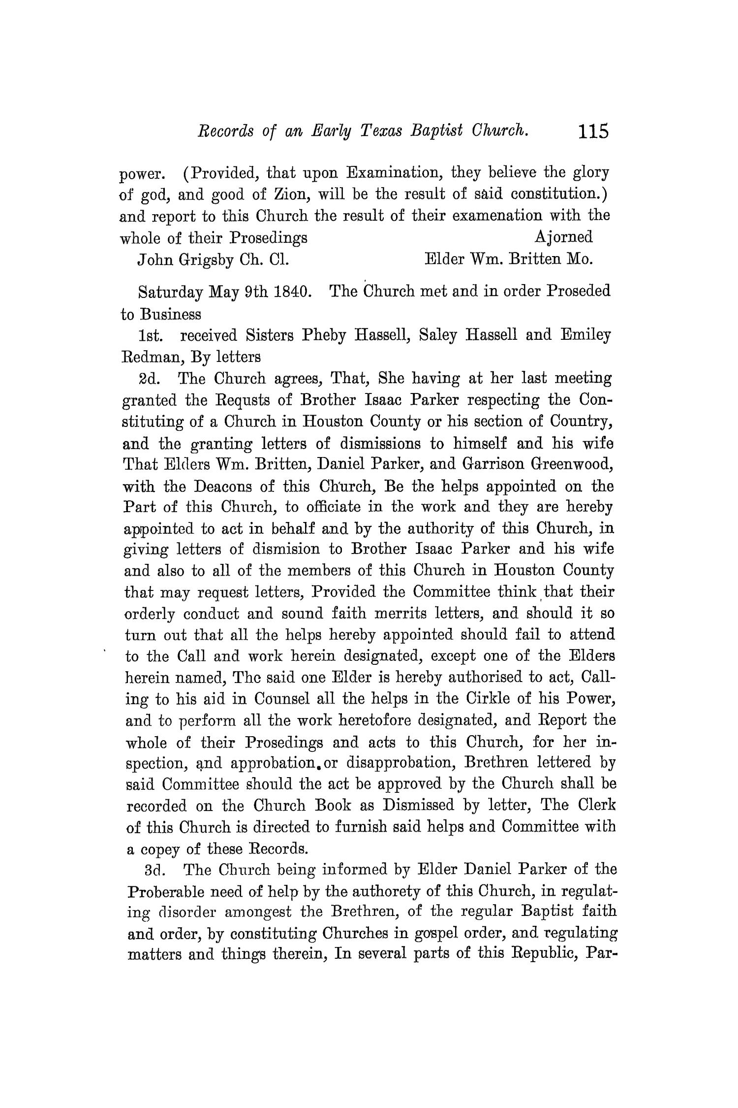 The Quarterly of the Texas State Historical Association, Volume 11, July 1907 - April, 1908
                                                
                                                    115
                                                