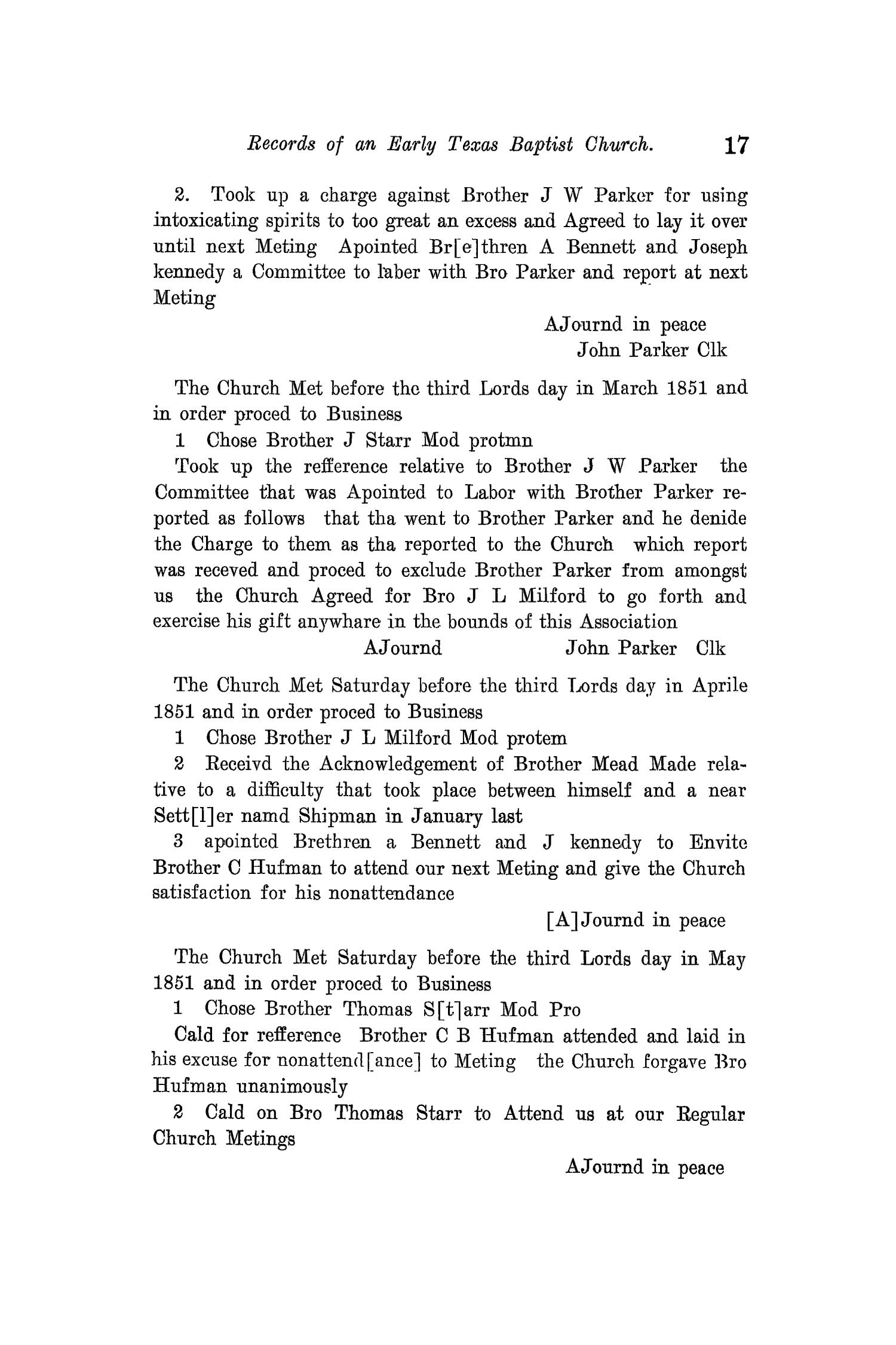 The Quarterly of the Texas State Historical Association, Volume 12, July 1908 - April, 1909
                                                
                                                    17
                                                