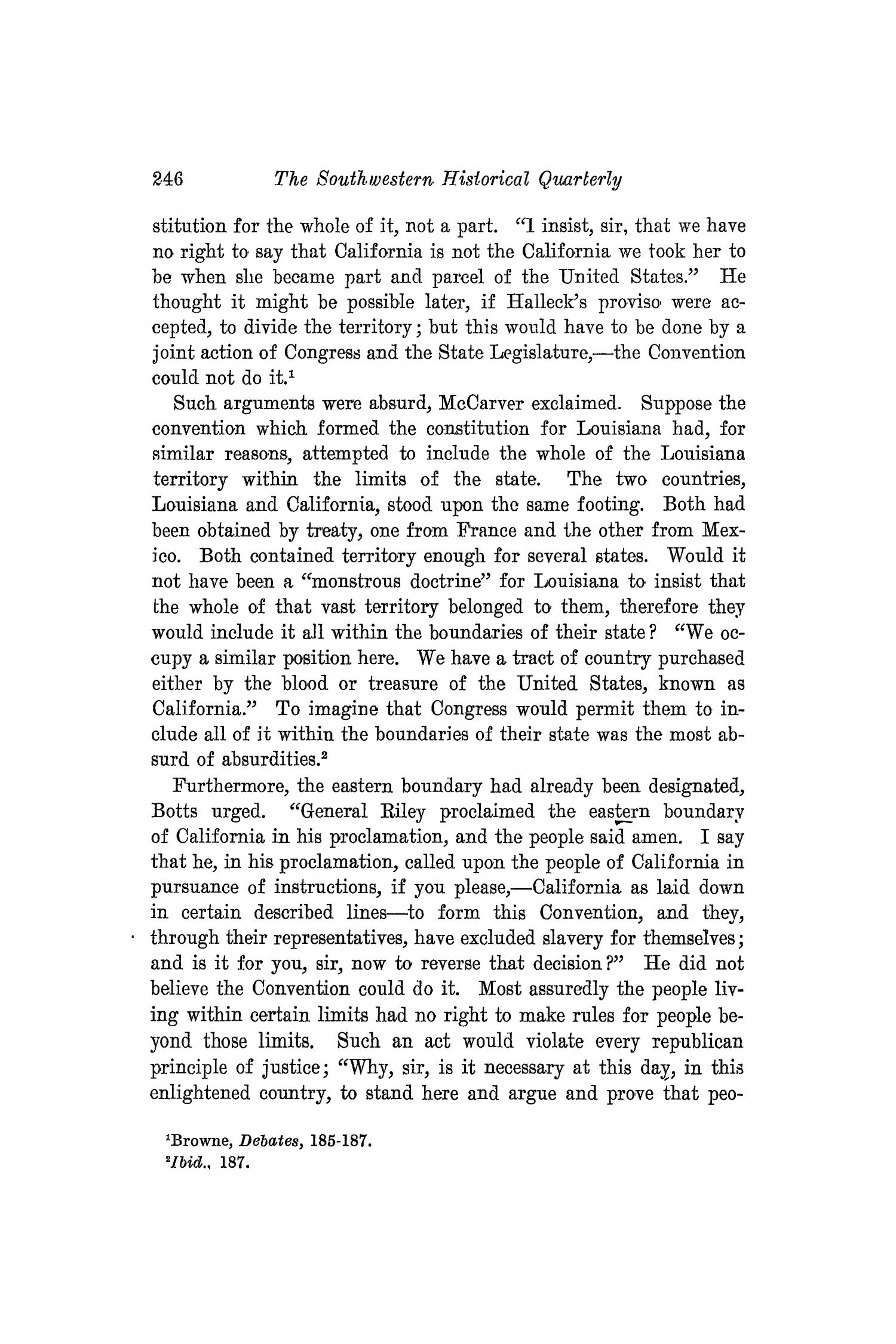 The Southwestern Historical Quarterly, Volume 16, July 1912 - April, 1913
                                                
                                                    246
                                                