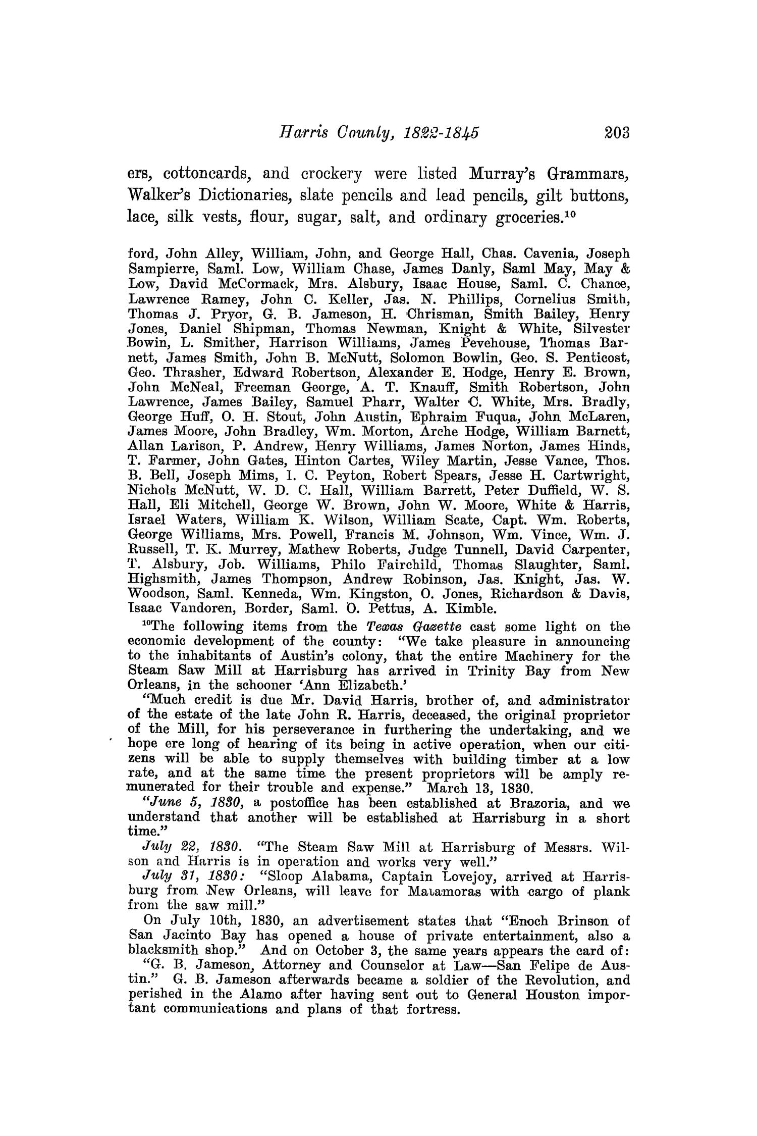 The Southwestern Historical Quarterly, Volume 18, July 1914 - April, 1915
                                                
                                                    203
                                                