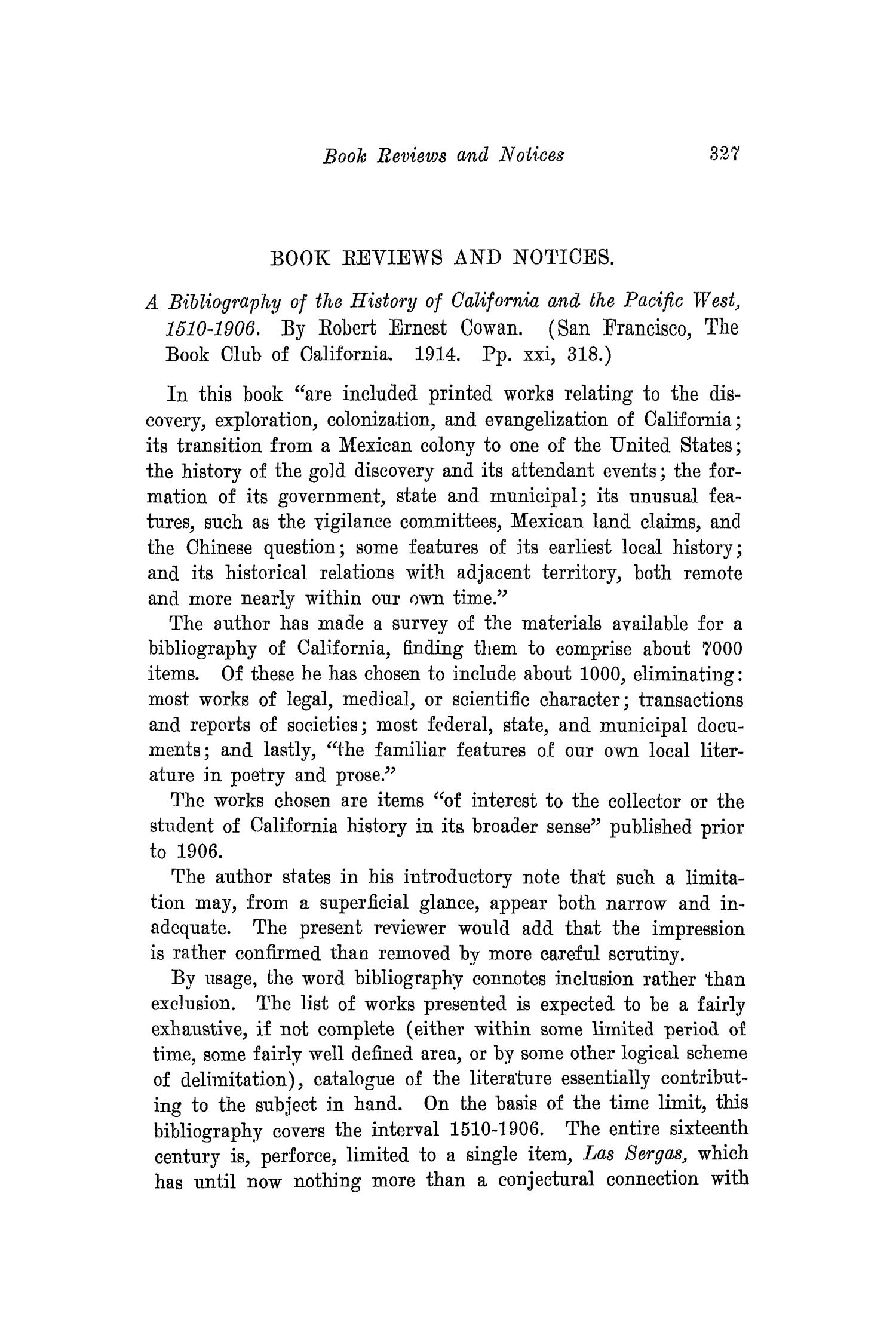 The Southwestern Historical Quarterly, Volume 18, July 1914 - April, 1915
                                                
                                                    327
                                                