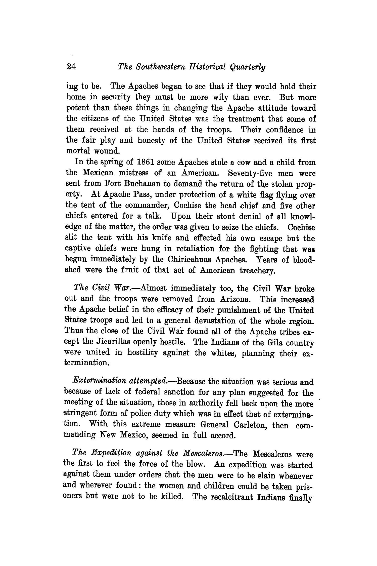 The Southwestern Historical Quarterly, Volume 23, July 1919 - April, 1920
                                                
                                                    24
                                                