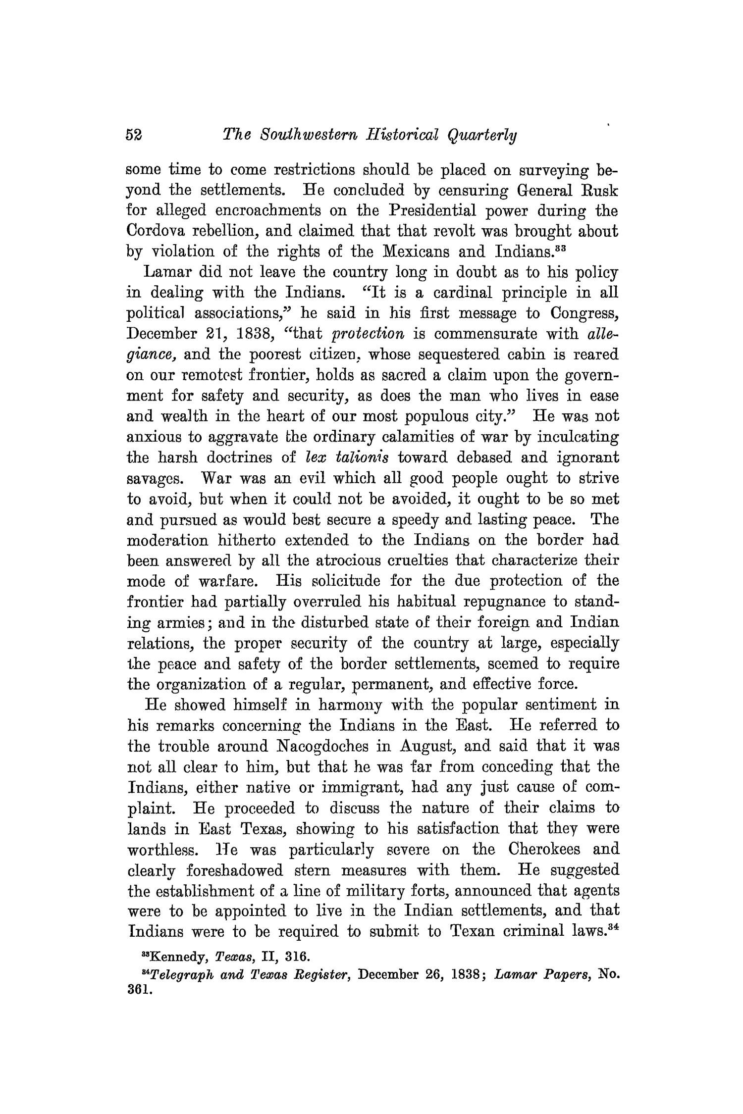 The Southwestern Historical Quarterly, Volume 24, July 1920 - April, 1921
                                                
                                                    52
                                                