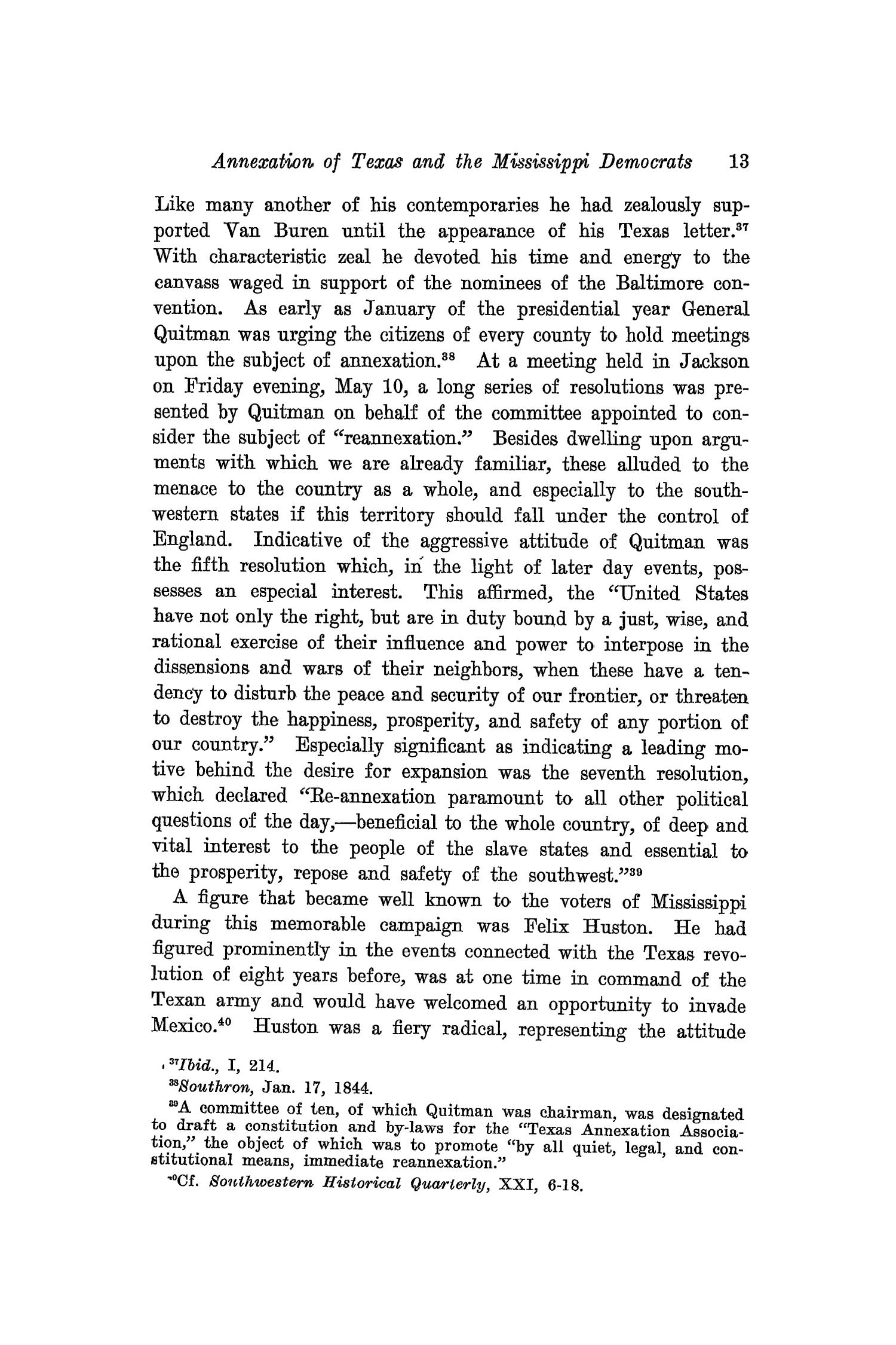 The Southwestern Historical Quarterly, Volume 25, July 1921 - April, 1922
                                                
                                                    13
                                                