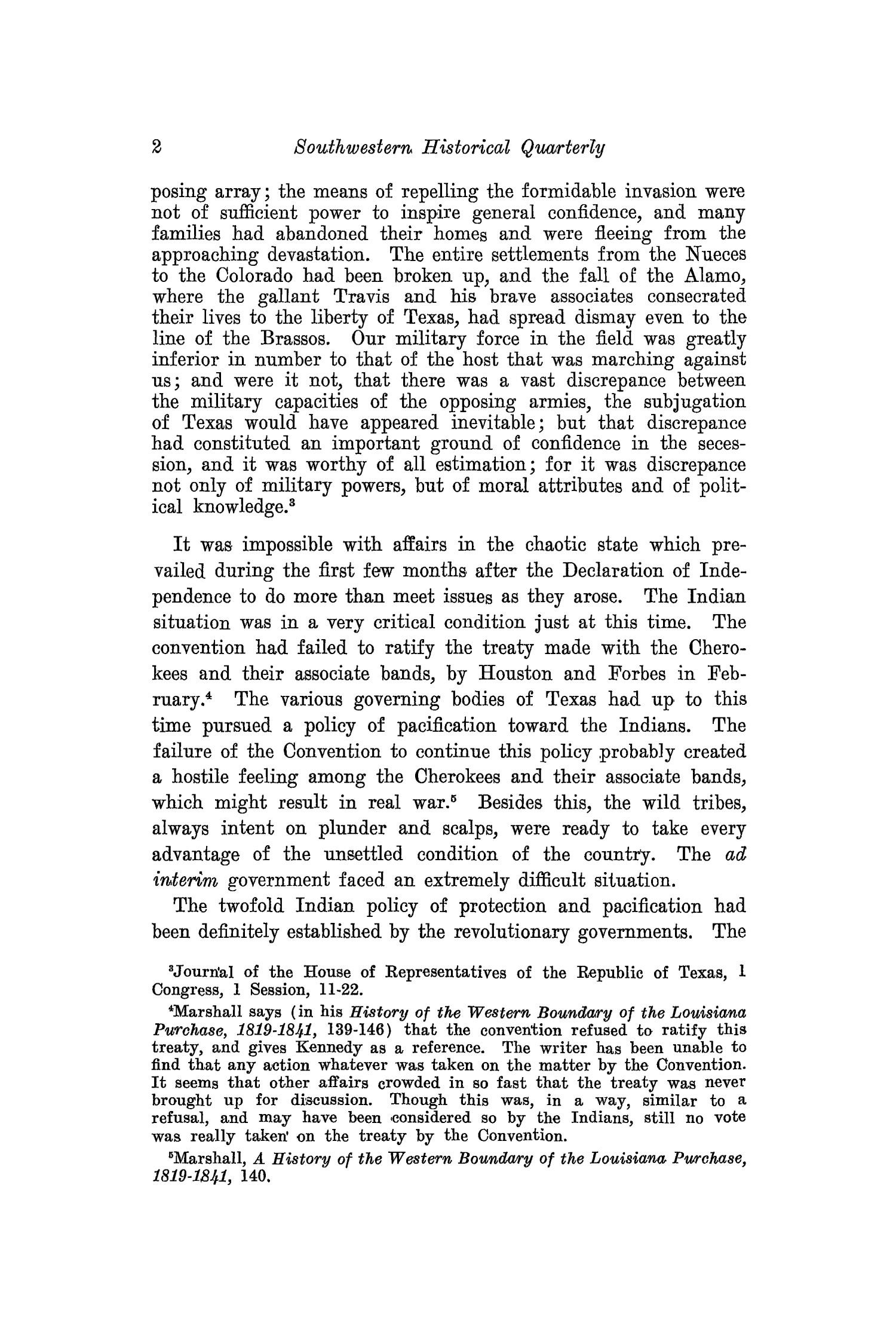 The Southwestern Historical Quarterly, Volume 26, July 1922 - April, 1923
                                                
                                                    2
                                                