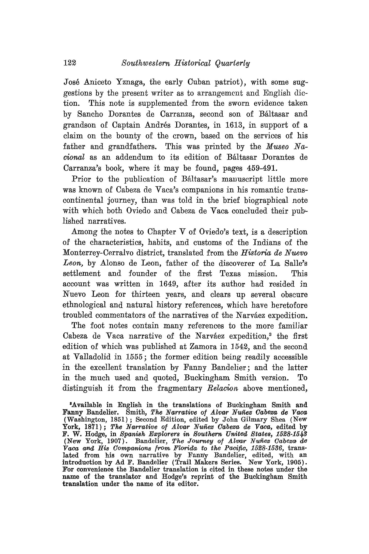 The Southwestern Historical Quarterly, Volume 27, July 1923 - April, 1924
                                                
                                                    122
                                                