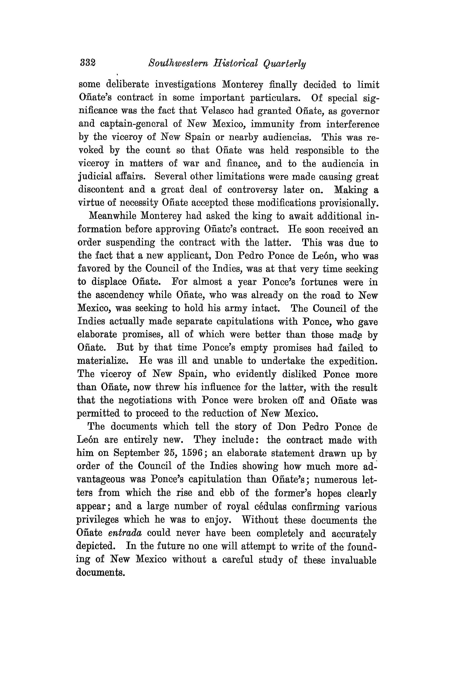 The Southwestern Historical Quarterly, Volume 27, July 1923 - April, 1924
                                                
                                                    332
                                                