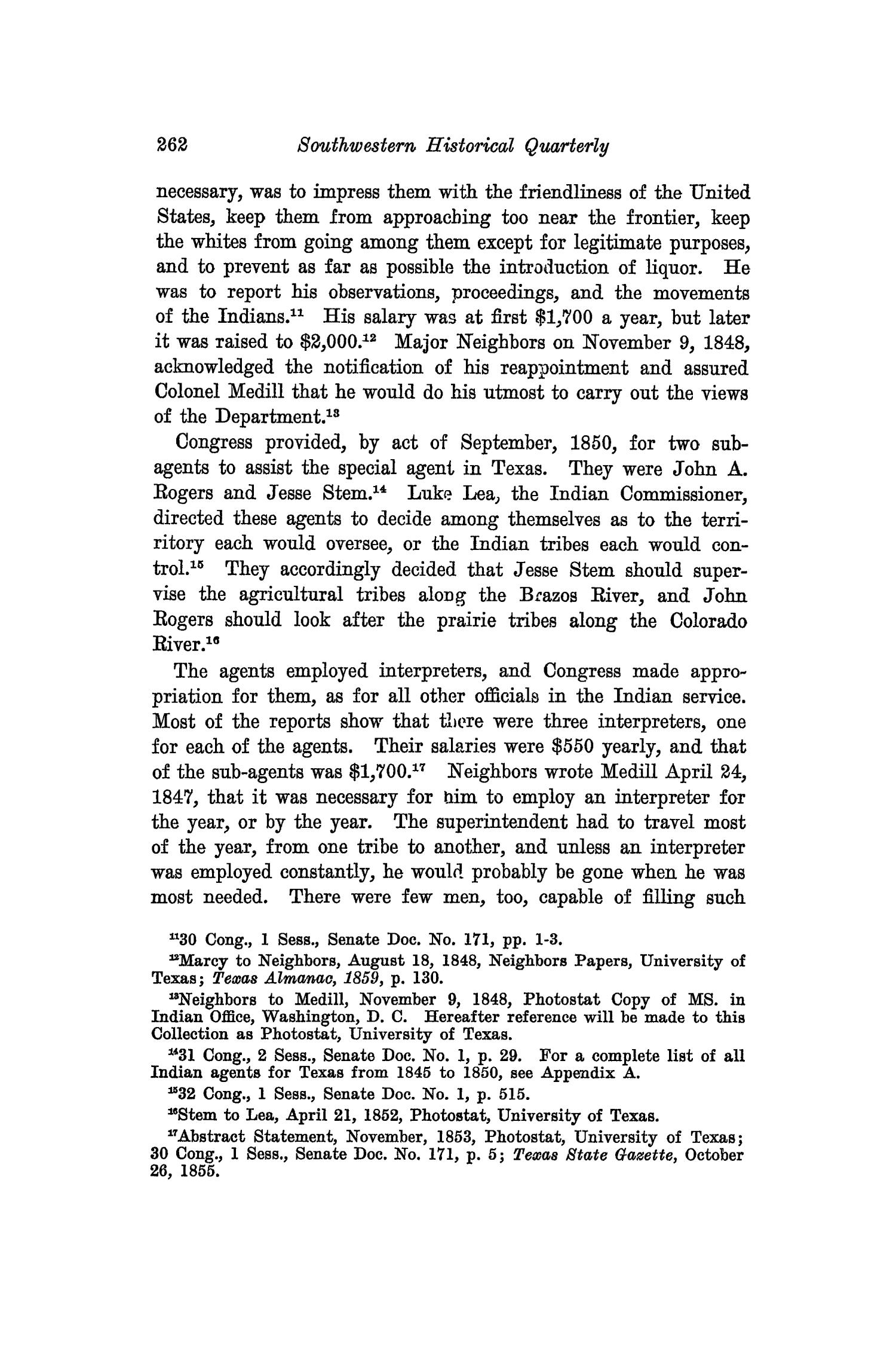 The Southwestern Historical Quarterly, Volume 28, July 1924 - April, 1925
                                                
                                                    262
                                                