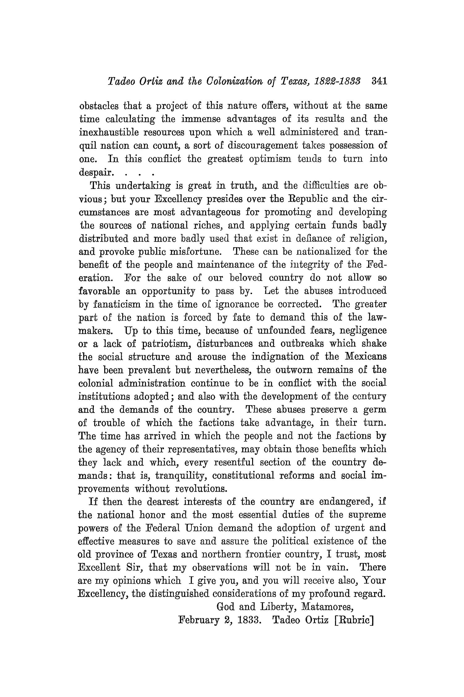 The Southwestern Historical Quarterly, Volume 32, July 1928 - April, 1929
                                                
                                                    341
                                                