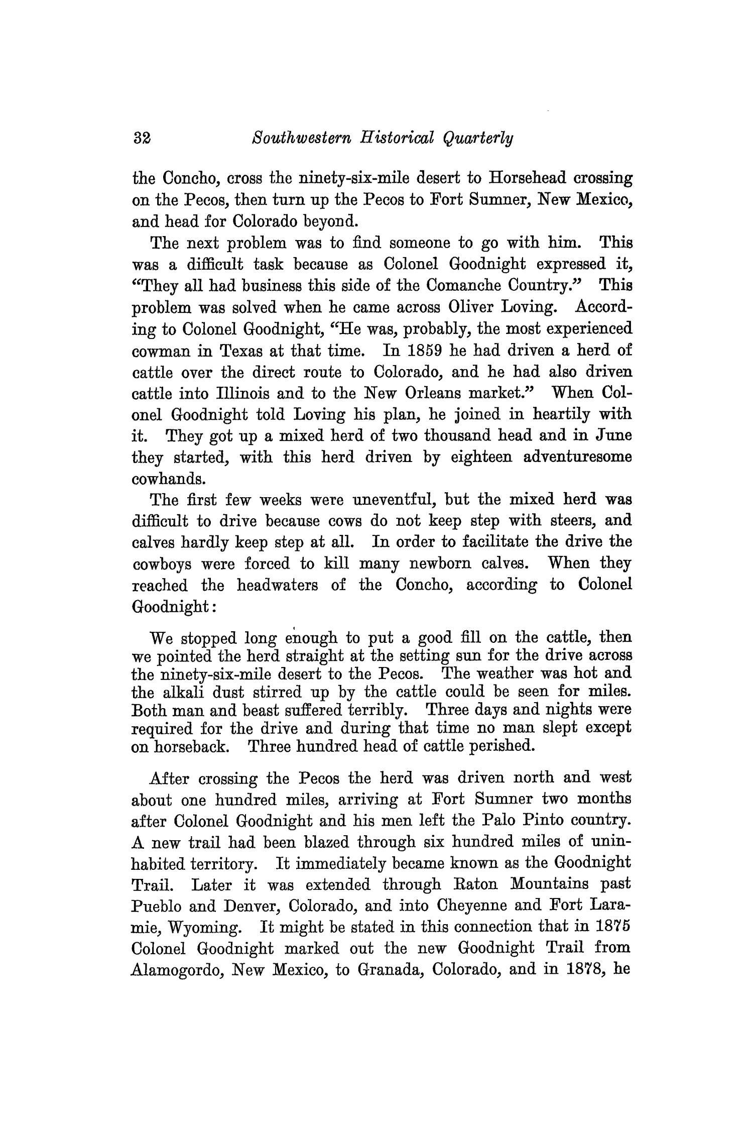 The Southwestern Historical Quarterly, Volume 32, July 1928 - April, 1929
                                                
                                                    32
                                                