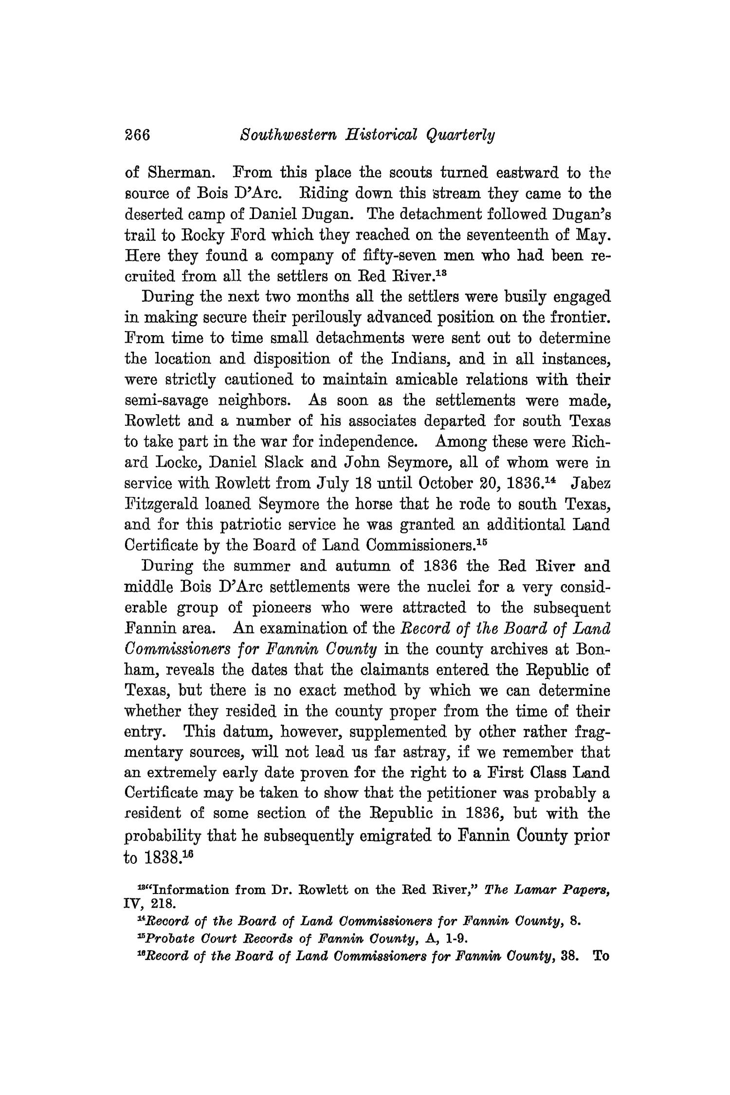 The Southwestern Historical Quarterly, Volume 33, July 1929 - April, 1930
                                                
                                                    266
                                                