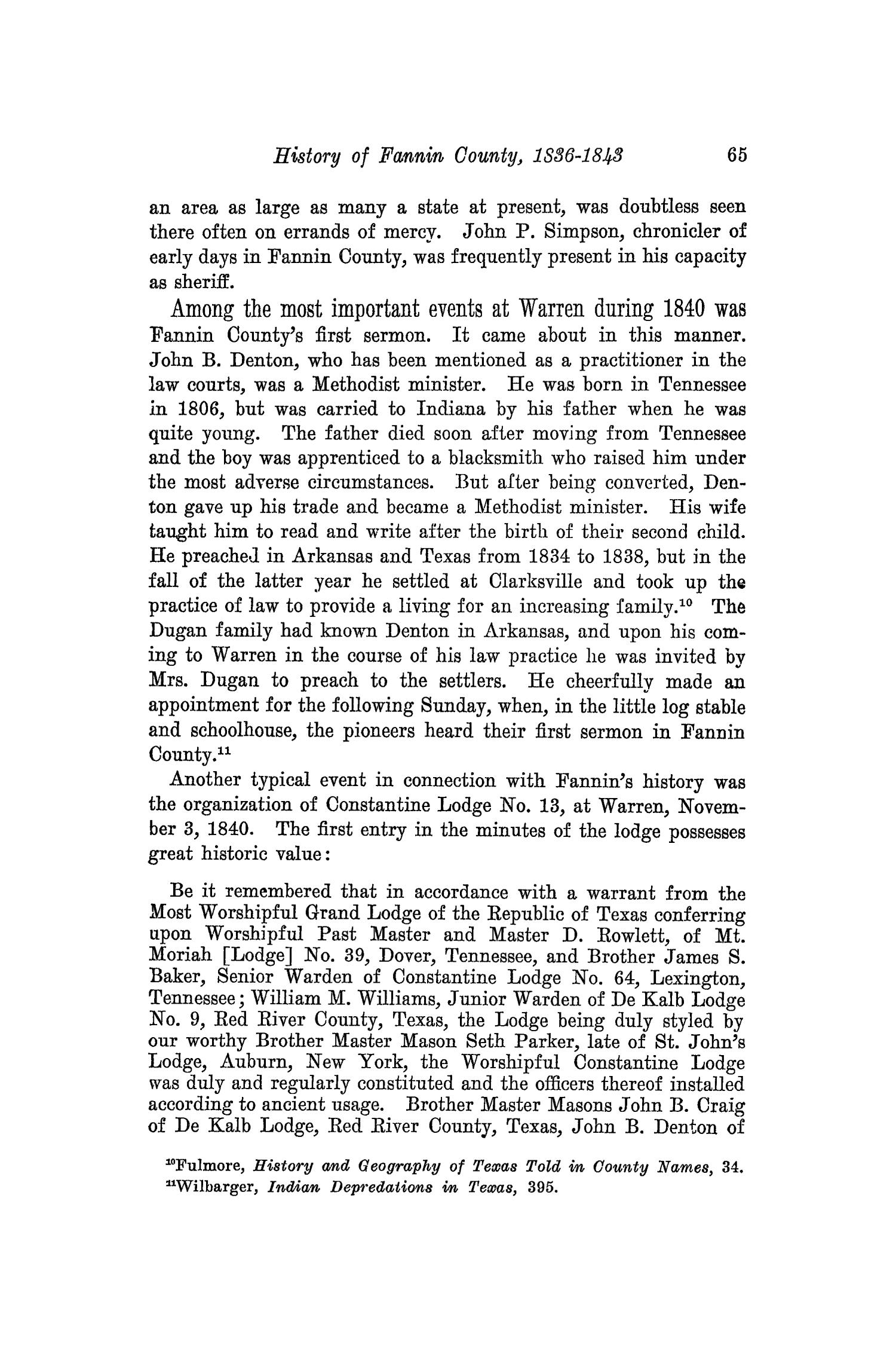 The Southwestern Historical Quarterly, Volume 34, July 1930 - April, 1931
                                                
                                                    65
                                                