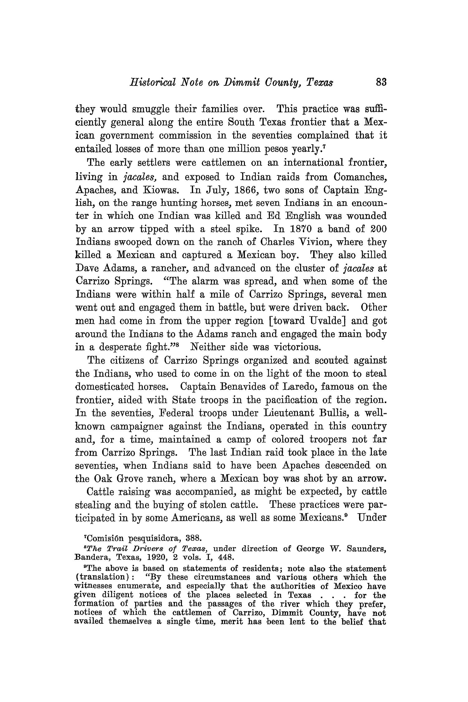 The Southwestern Historical Quarterly, Volume 34, July 1930 - April, 1931
                                                
                                                    83
                                                